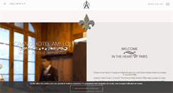 Desktop Screenshot of hotelamelot.com